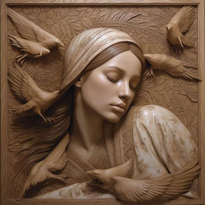 نموذج ثلاثي الأبعاد لآلة CNC 3D Art 